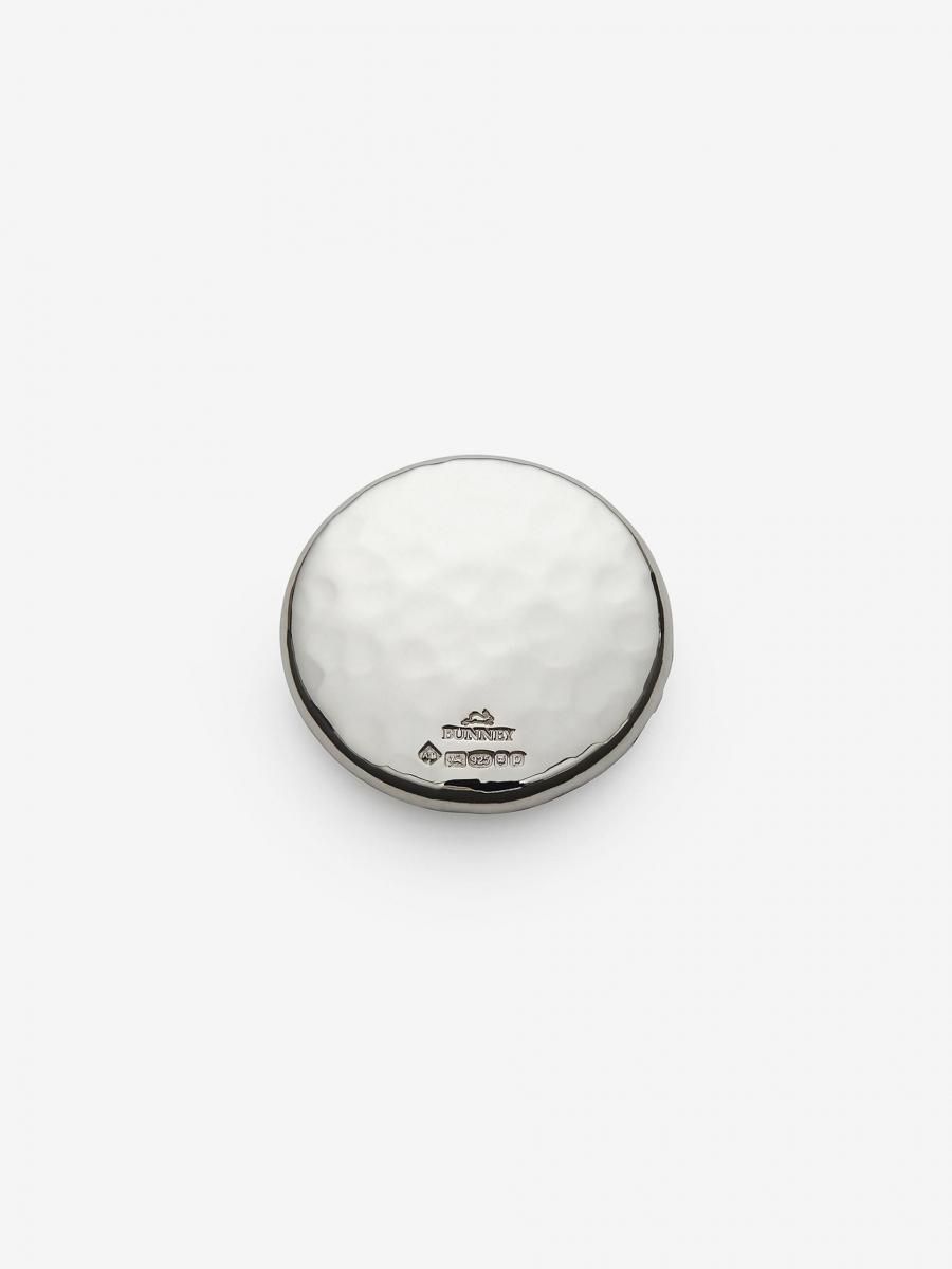 BUNNEY シルバー　バッジ　イニシャル　21mm BUNNEY シルバー バッジ イニシャル 21mm BUNNEY シルバー