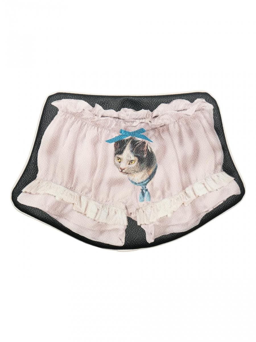 UNDERCOVER アンダーカバー ファーフード UNDERCOVER(アンダーカバー) 01AWDAVF期ファーブルゾン ピンク