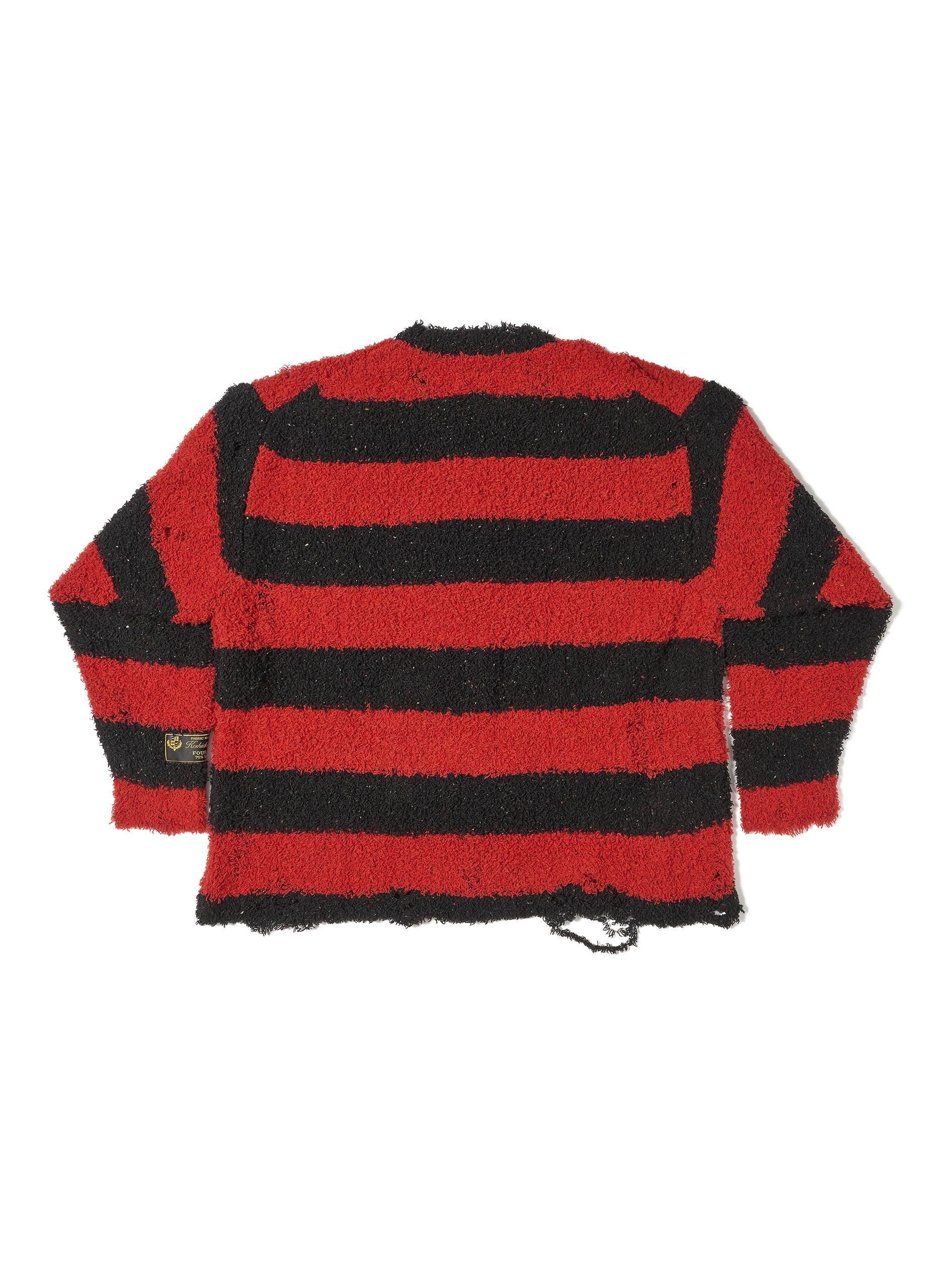 RECYCLED WOOL STRIPE KNIT - ReVoLuTioN