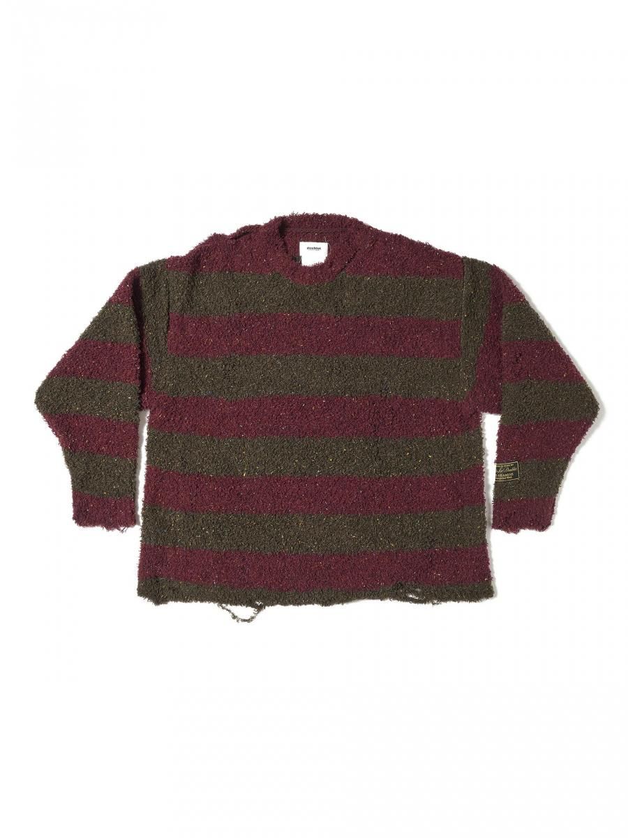 トップス doublet RECYCLED WOOL STRIPE KNIT RECYCLED WOOL STRIPE KNIT - ReVoLuTioN