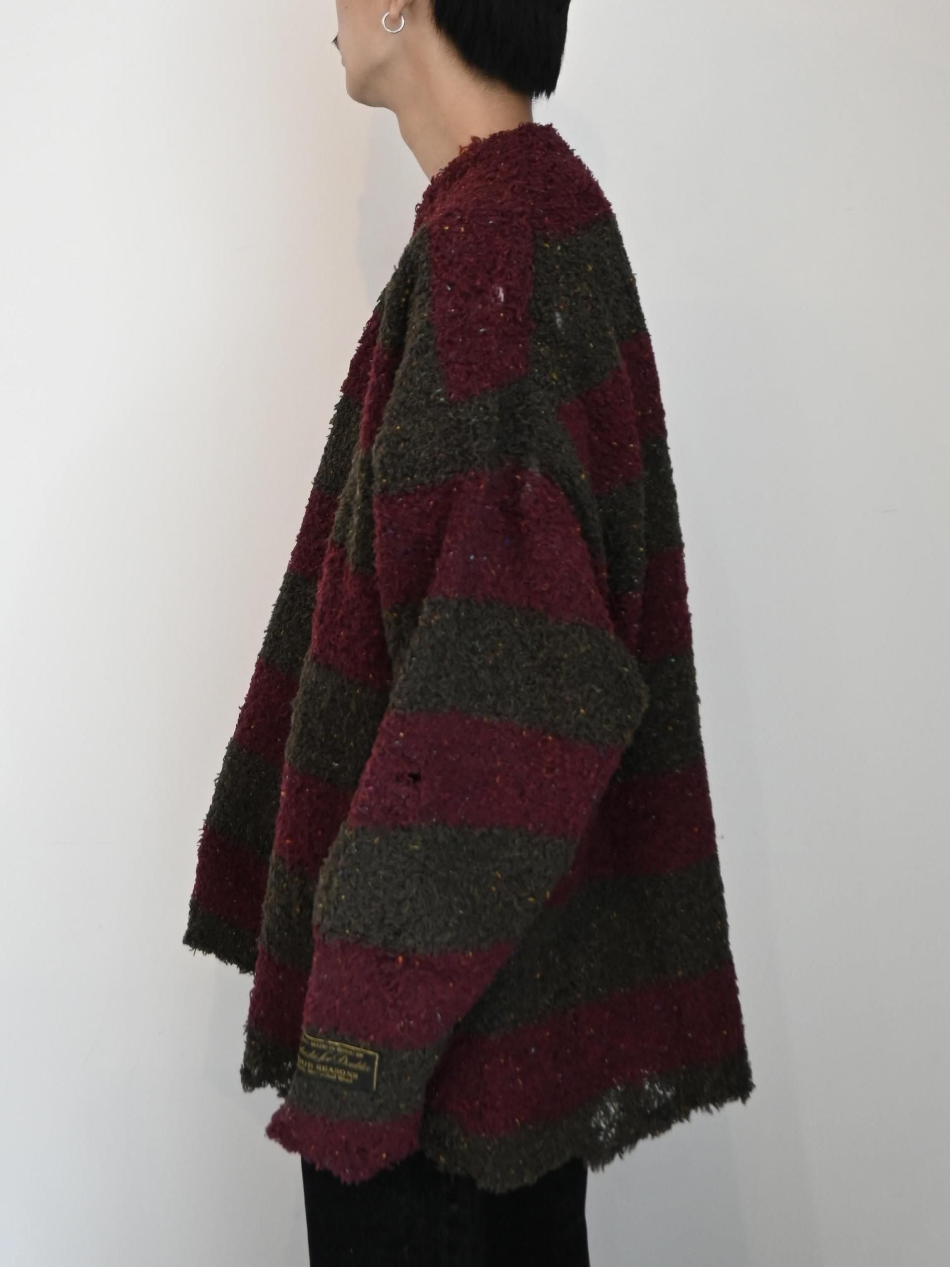 RECYCLED WOOL STRIPE KNIT - ReVoLuTioN