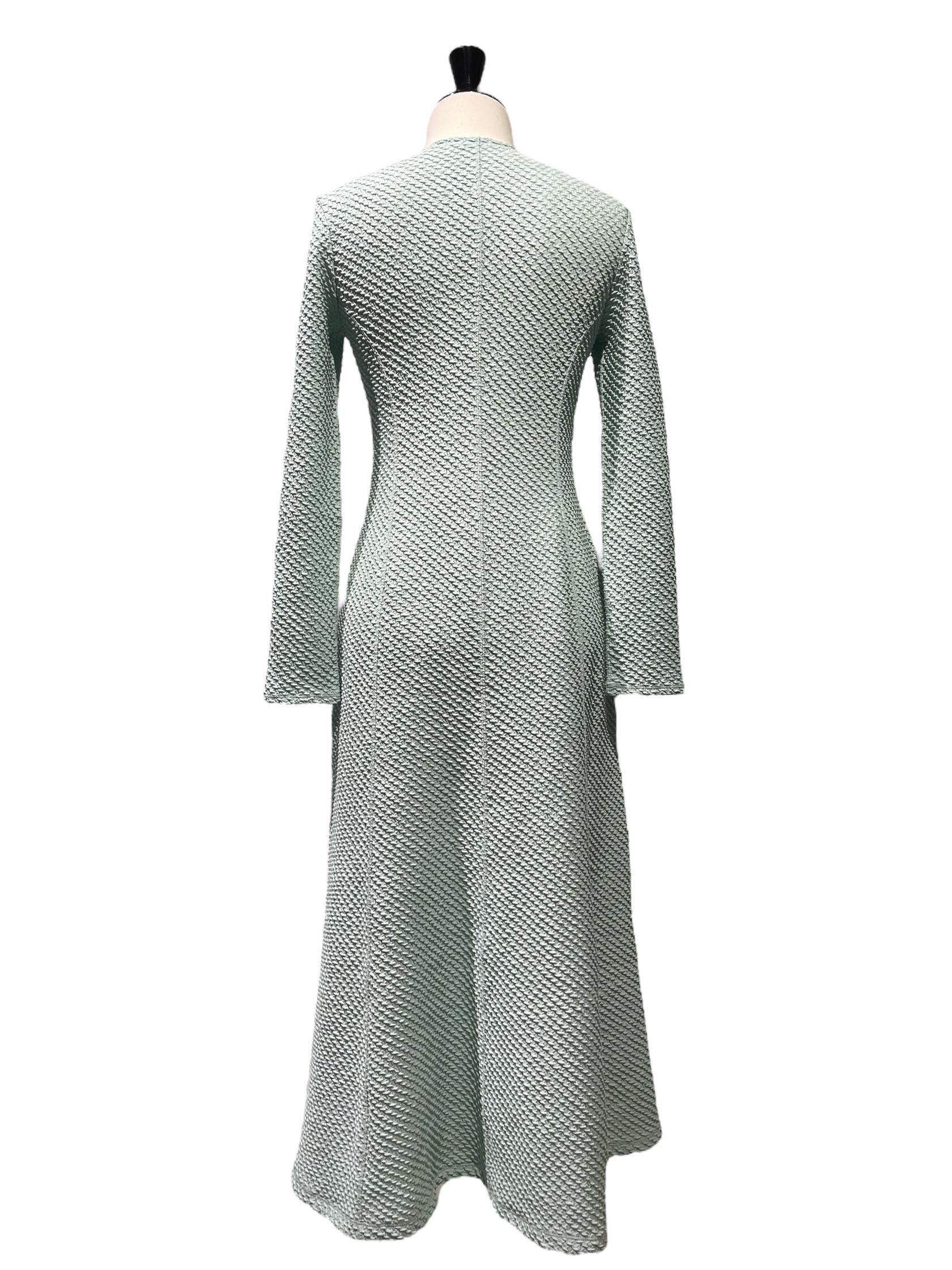 Shirring Jersey Jacquard Dress - Revolution Web Store