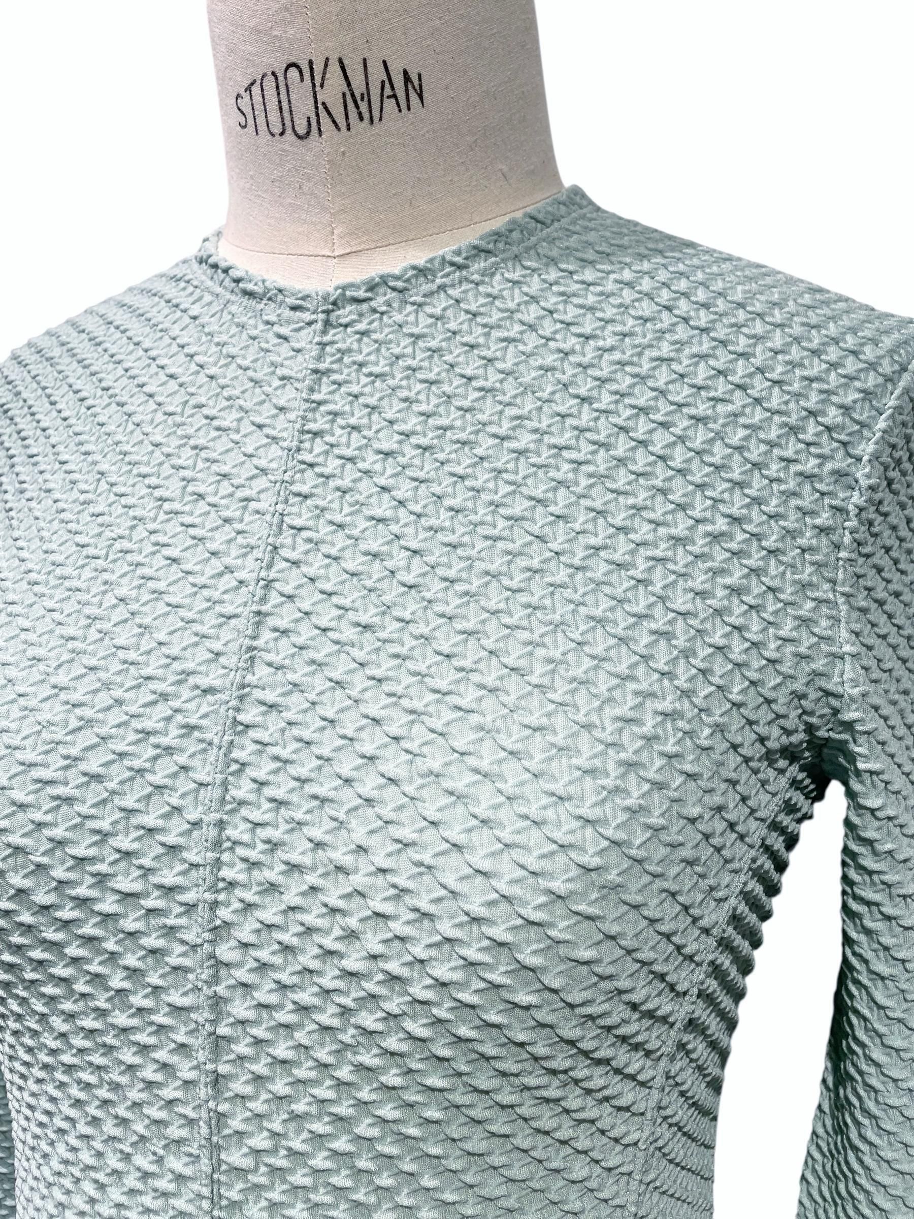 Shirring Jersey Jacquard Dress - Revolution Web Store