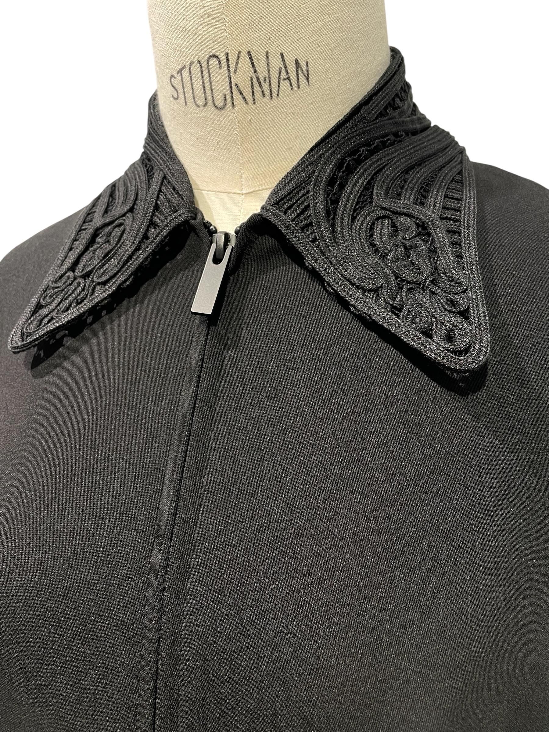 Wool Venetian Embroidery Collar Jacket - ReVoLuTioN