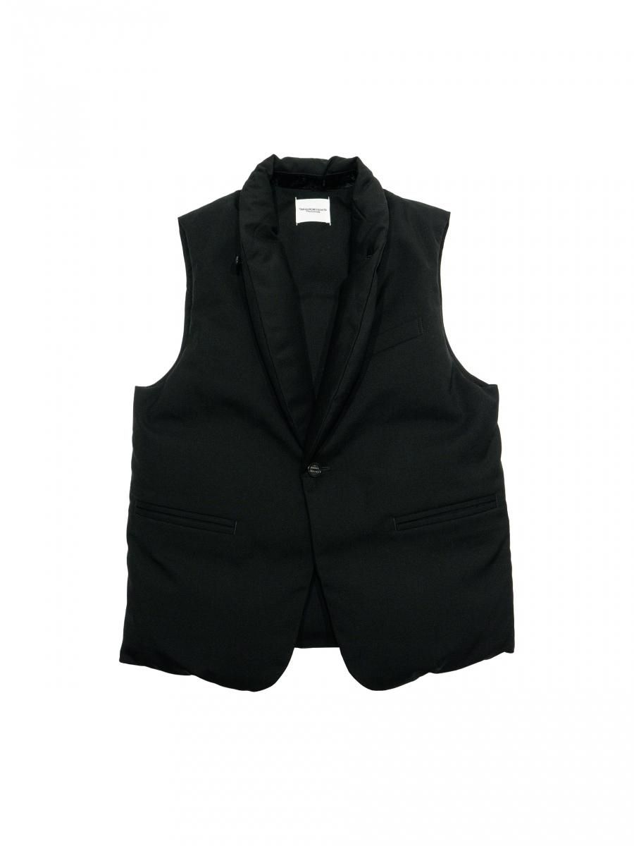 新品今季atelier brugge Shawlcollar down vest 新品今季atelier brugge Shawlcollar down vest