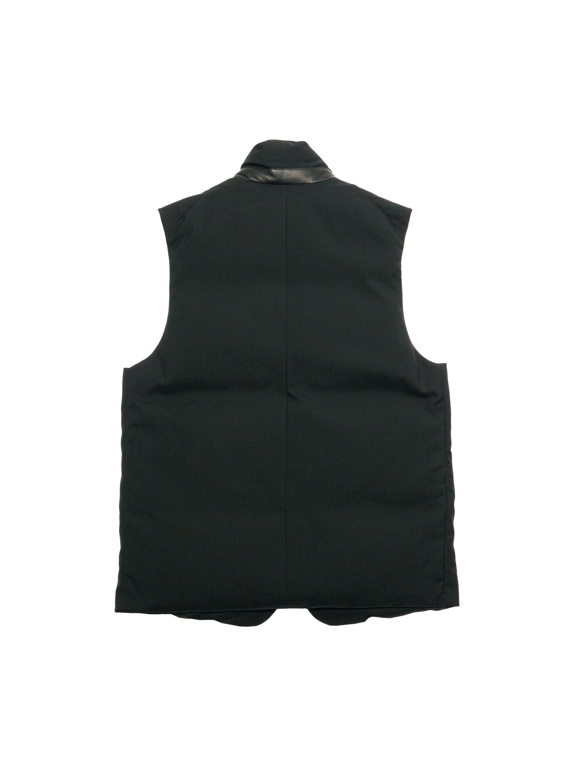 shawl collar down vest. - ReVoLuTioN