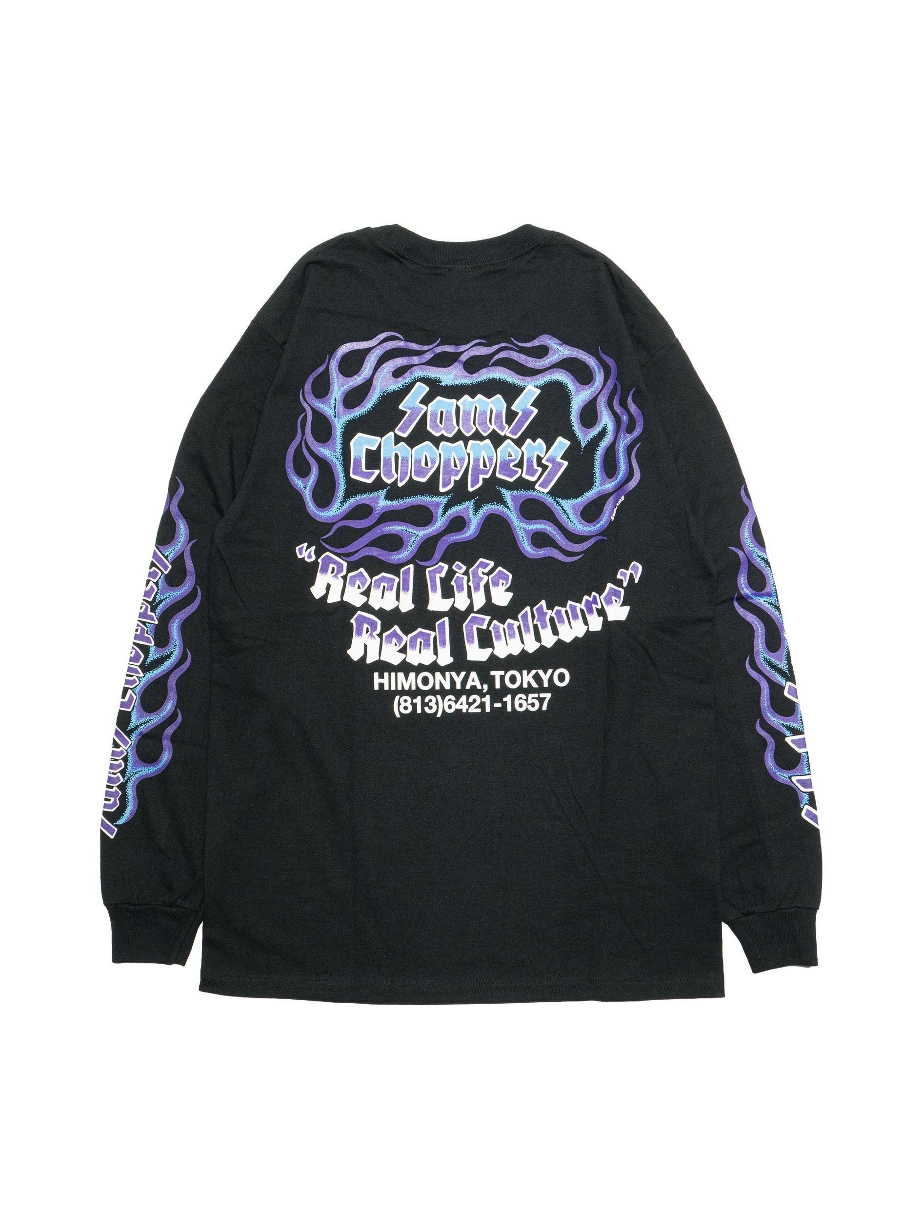 SAMS FLAMES L/S TEE - ReVoLuTioN