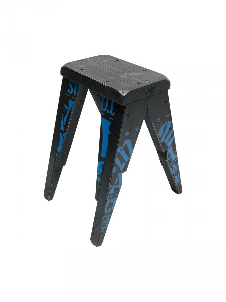 m&m custom performance furniture 角スツール大 m&m custom performance furniture 角スツール小