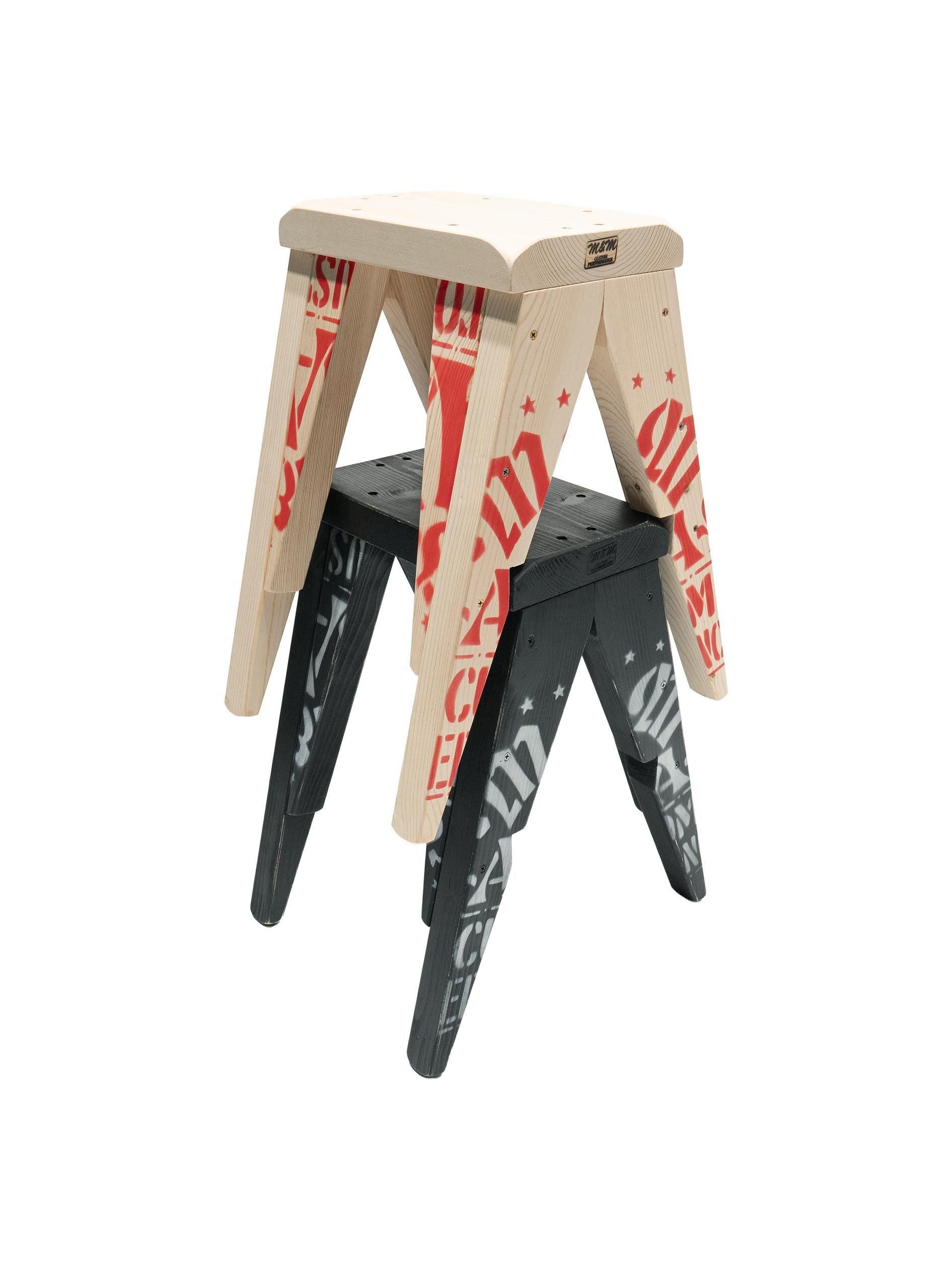 角スツール小（トリプルA） - ReVoLuTioN