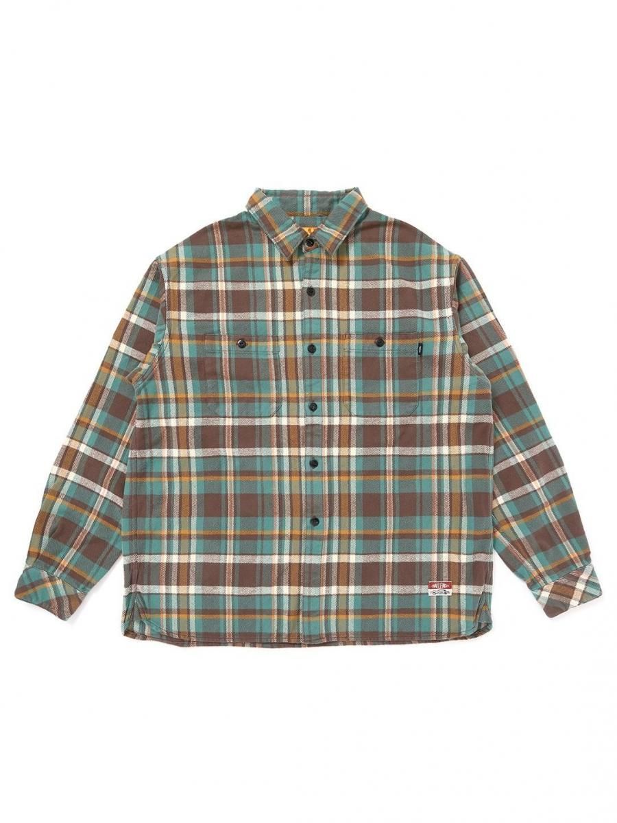 CHALLENGER　チャレンジャー　 オリーブグリーン シャツジャケット CHALLENGER（チャレンジャー）正規通販サイト - Revolution Web