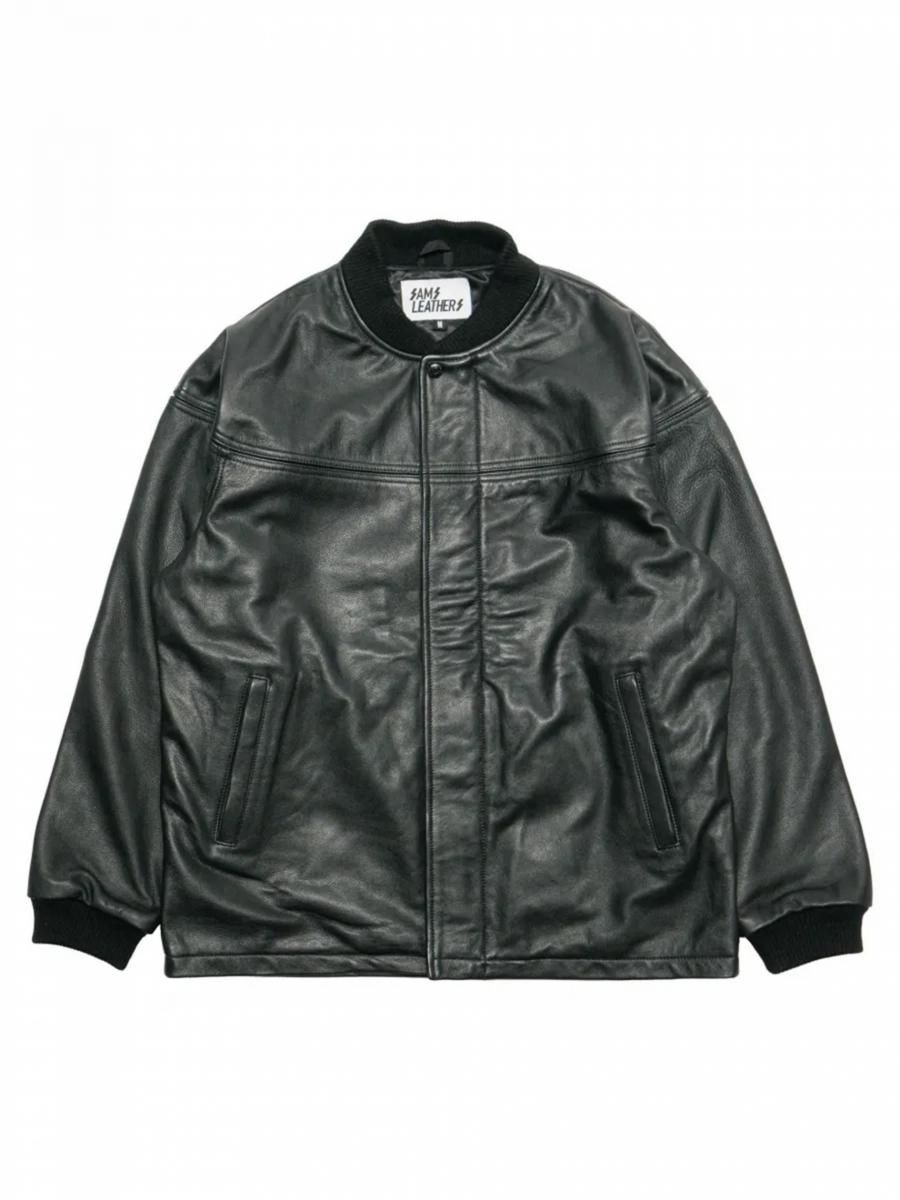 sams motorcycleサムズ　ノーカラージャケット新品ブラックXL オンライン ストアファッション - sams motorcycleサムズ ノー