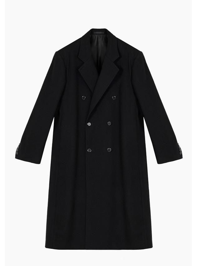 新品 MELTON DOUBLE BREASTED CHESTER COAT MELTON DOUBLE BREASTED CHESTER COAT - ReVoLuTioN