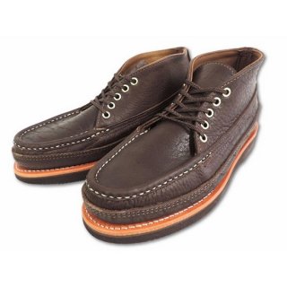 RUSSELL MOCCASIN / BISON TRIPLE VAMP 5eyelet sporting clay's chukka BROWN