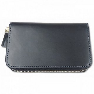  BRONSON LEATHER / ZIPPER ROUND WALLET 