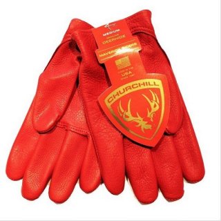 CHURCHILL GLOVE / Classic Short Wrist  RED