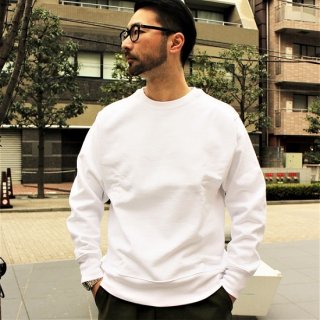 FRUIT OF THE LOOM / HEAVYWEIGHT CREW SWEAT (WHITE)