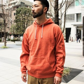 FRUIT OF THE LOOM  / FRUIT DYED HOODED SWEAT (APRICOT)