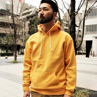 FRUIT OF THE LOOM  / FRUIT DYED HOODED SWEAT (MANGO)