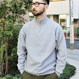 JERZEES  / HALF ZIP SWEAT (GREY)