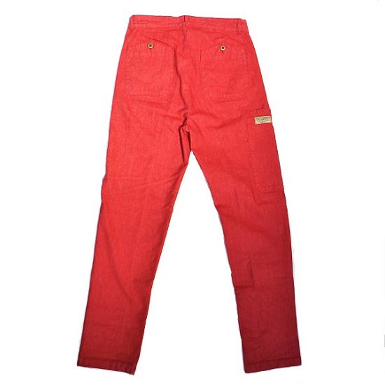 MANIFATTURA CECCARELLI / #6519 WORK PANT QT RED - Walnuts