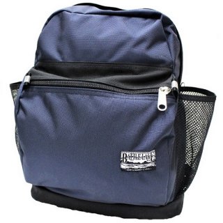 BATTLE LAKE / 2tone BALLISTIC NYLON day pack  (NAVY / BLACK)