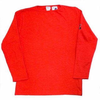 PINECONE x Tieasy / boatneck L/S  RED