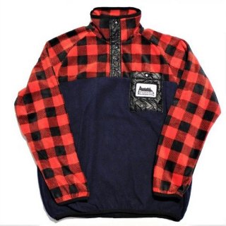 EPPERSON MOUNTAINEERING / PULLOVER FLEECE (RED/NAVY)