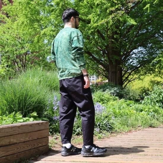 MONITALY / FRENCH TERRY CROPPED SWEAT SHIRT GREEN+MINERAL - Walnuts オンラインストア