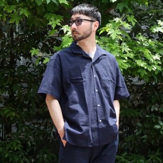 GITMAN VINTAGE / S/S OPENCOLLAR SHIRT 