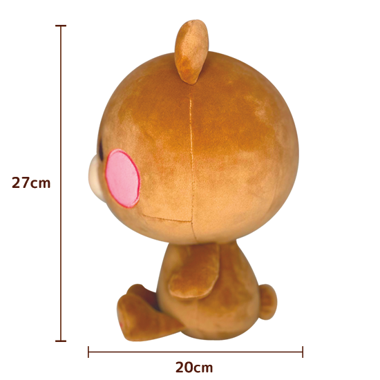 もっちり触感ぬいぐるみ『ちびく