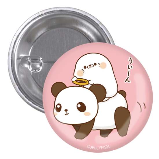 32mm缶バッジ3個セット【毒