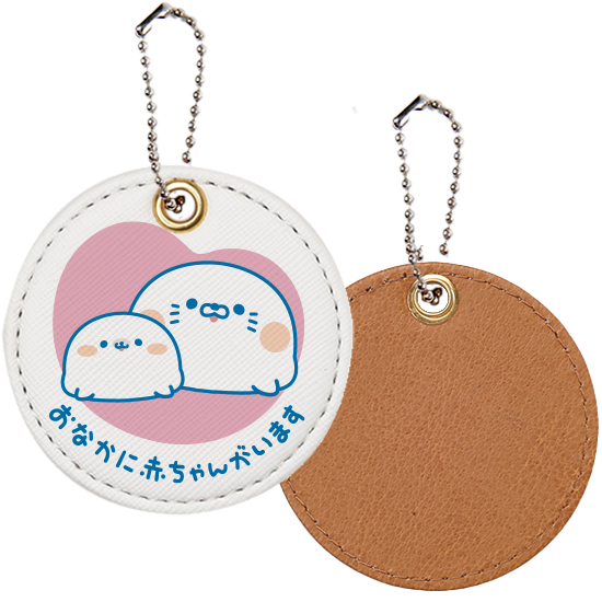 PUレザーキーホルダー『毒舌あ