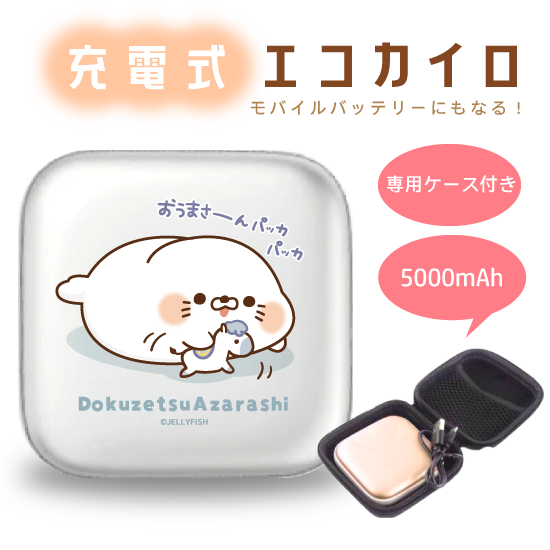 5000mAh充電式エコカイロ