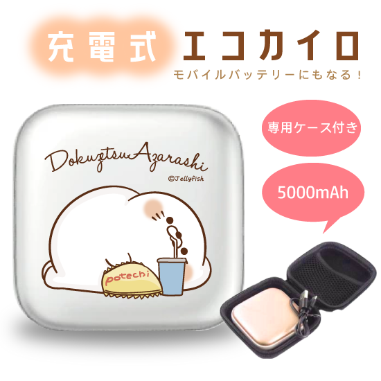 5000mAh充電式エコカイロ