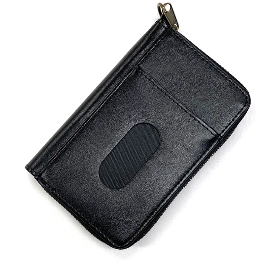 PUレザー パスケース付きコイ