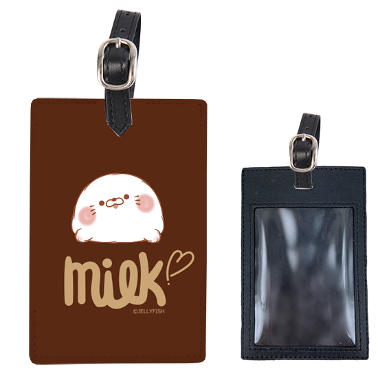 ラゲッジタグ『MILK/毒舌あ