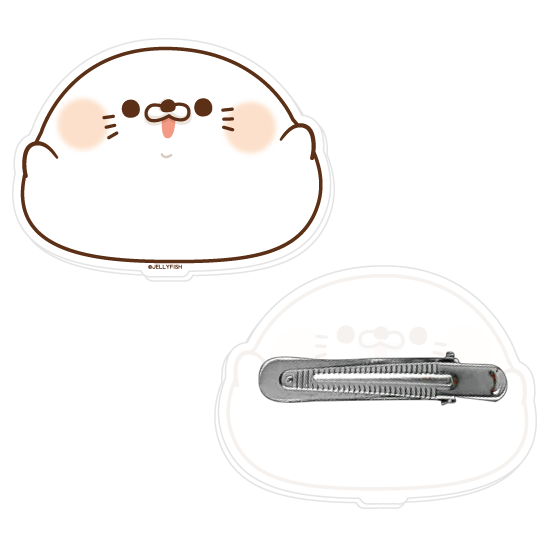 アクリルヘアクリップ『毒舌あざ