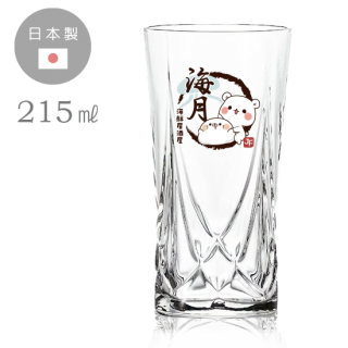 国産・和風グラス215ml『居酒屋風/毒舌あざらし&ゲスくま』