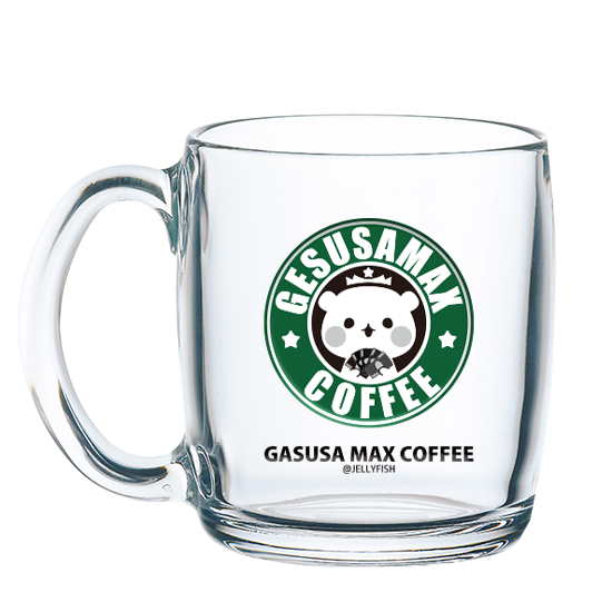 国産グラスマグカップ『GESU