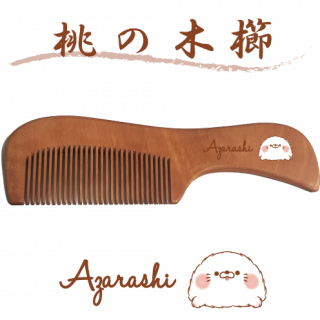 桃の木櫛『毒舌あざらし』