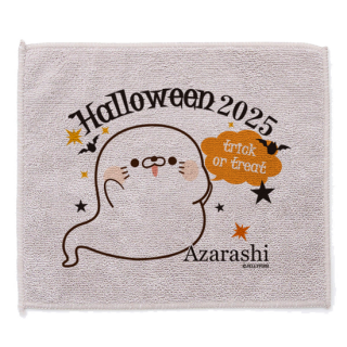 マイクロファイバーキッチンクロス(タオル・ふきん)『Halloween/毒舌あざらし』