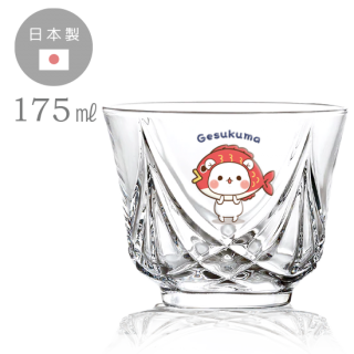 国産・和風グラス175ml『鯛/ゲスくま』