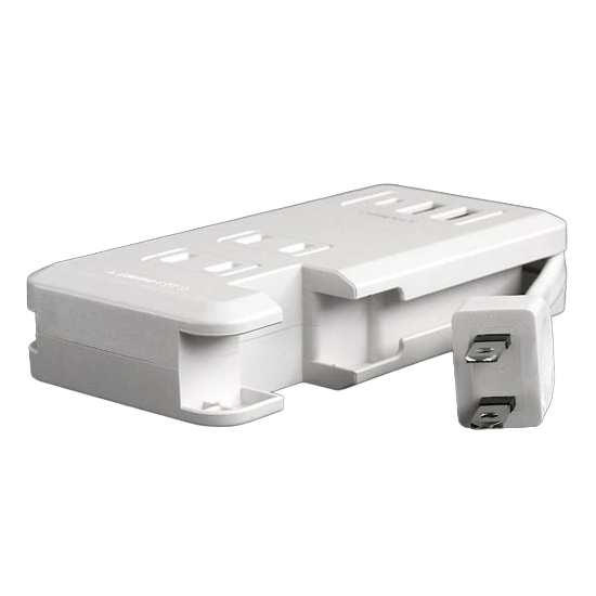 3USBポート&2口コンセント