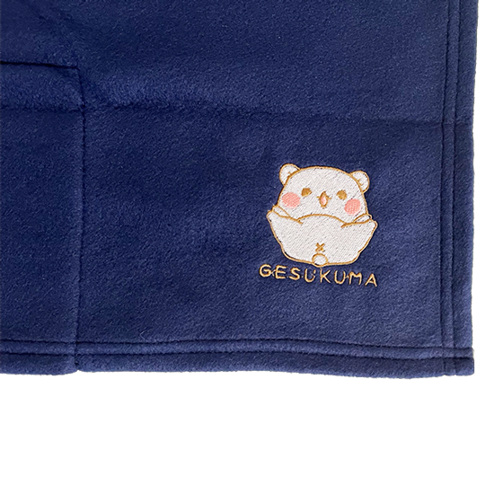 刺繍フリースブランケット『ゲス