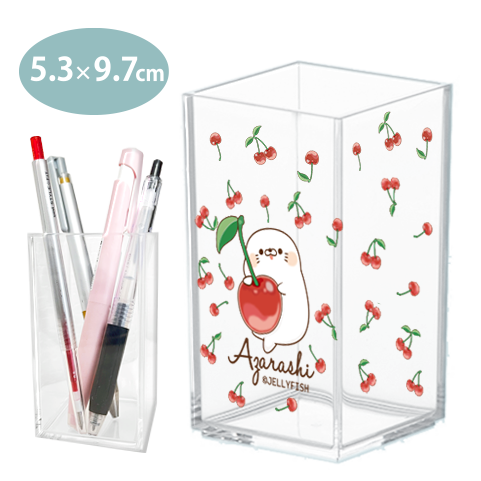 クリアペンスタンド 『チェリー