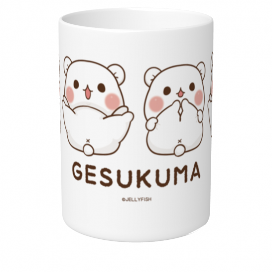 430ml陶器湯のみ『ゲスくま