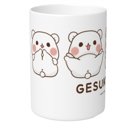 430ml陶器湯のみ『ゲスくま