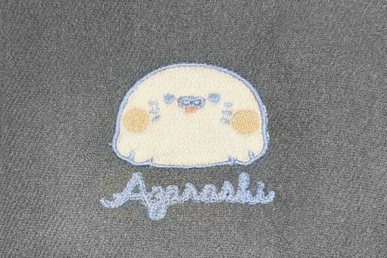 まろやかタッチ・刺繍フリンジマ