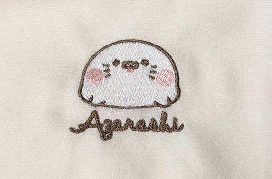 まろやかタッチ・刺繍フリンジマ