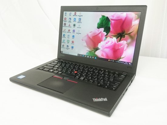 中古ノートパソコン マイクロソフト オフィス2019付き 美品 Lenovo ThinkPad X260 Windows10 2016年式  第6世代Corei5 新品SSD480GB メモリ8GB